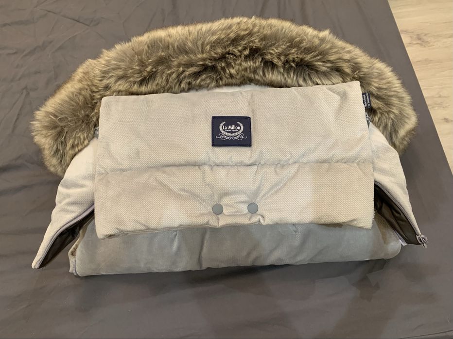 Śpiwór do wózka i sanek La Millou Combo + mufki