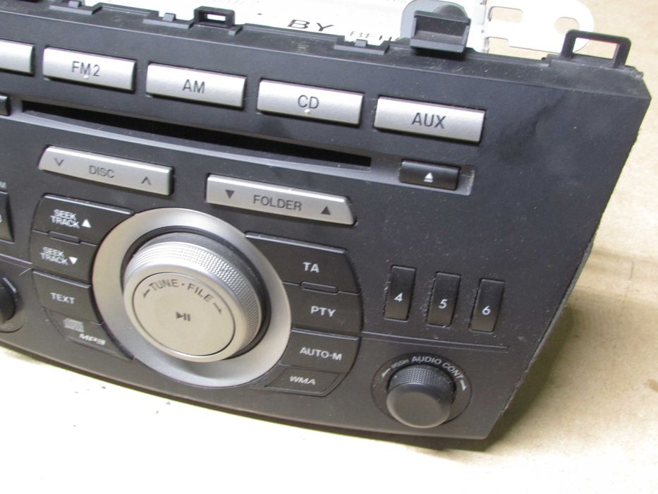 mazda 3 bl 09-13 radio cd fabryczne wma aux mp3