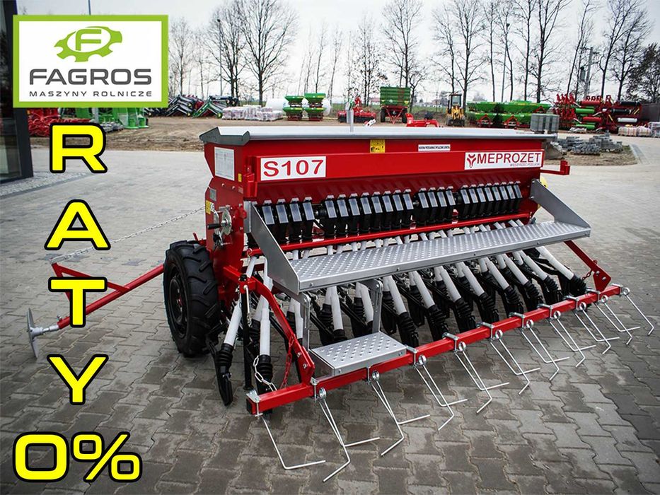 *PRODUCENT* Nowy siewnik ZBOŻOWY 2.5-3.0m stopka MEPROZET ZNACZNIKI