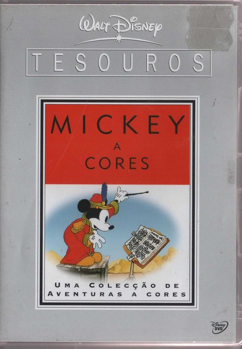 Dvd Tesouros da Animação - Mickey A Cores - 2 dvd's