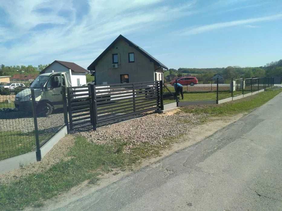 Ogrodzenie 153 cm fi 4 – zestaw gotowy do montażu 55 zł/mb