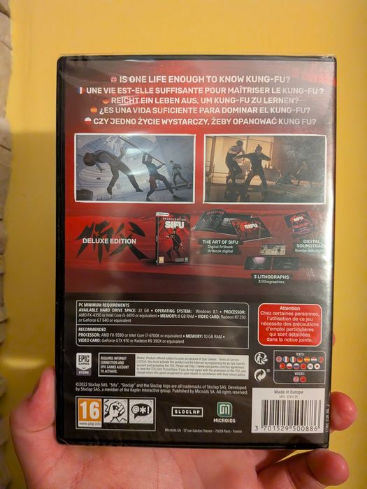 NOWY w folii Sifu Deluxe Edition na PC