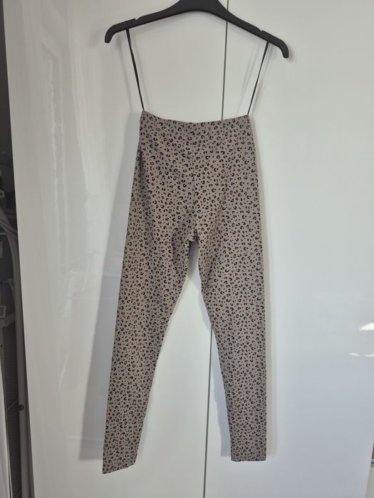 Legginsy w panterkę