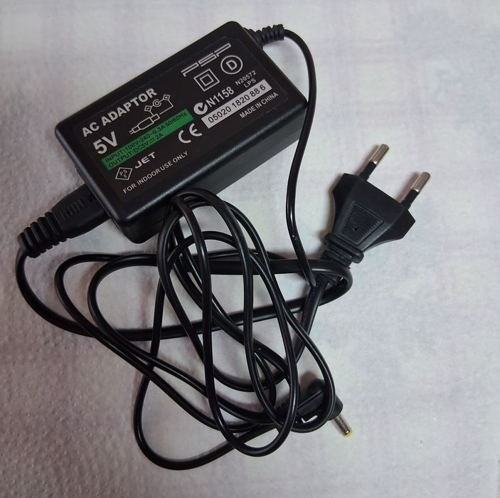 Psp slim com carregador