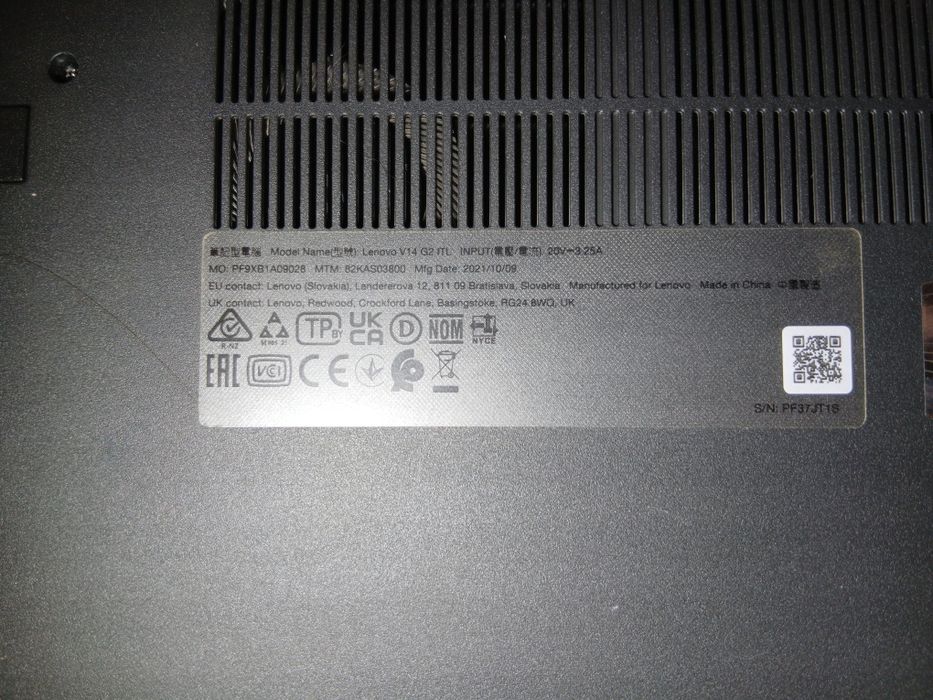 Lenovo V14 G2 ITL | Core i3 (11 gen) | 12GB RAM | Без SSD