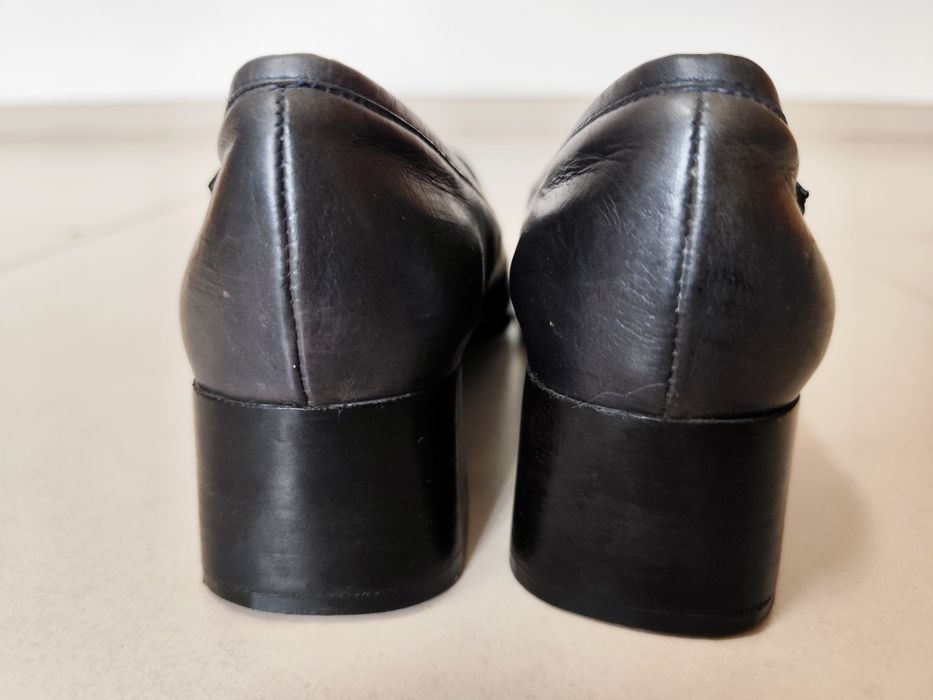 Sapatos cinzentos em pele genuína - Miriam (Tam. 36.5)