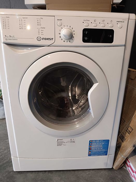 Pralko suszarka Indesit IWDE7105