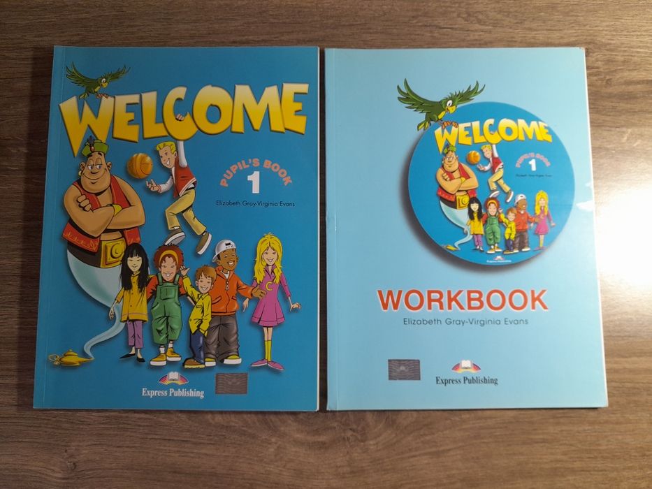 Книги с рабочими тетрадями Welcome