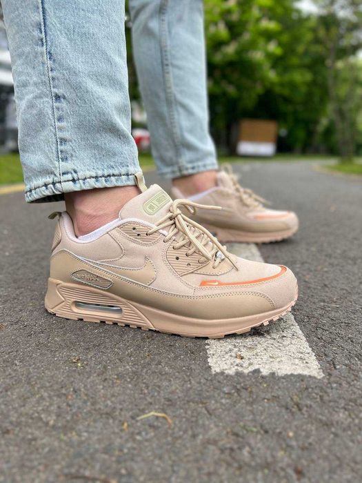 Мужские кроссовки Nike Air Max 90 Surplus "Beige" Размеры 41-46