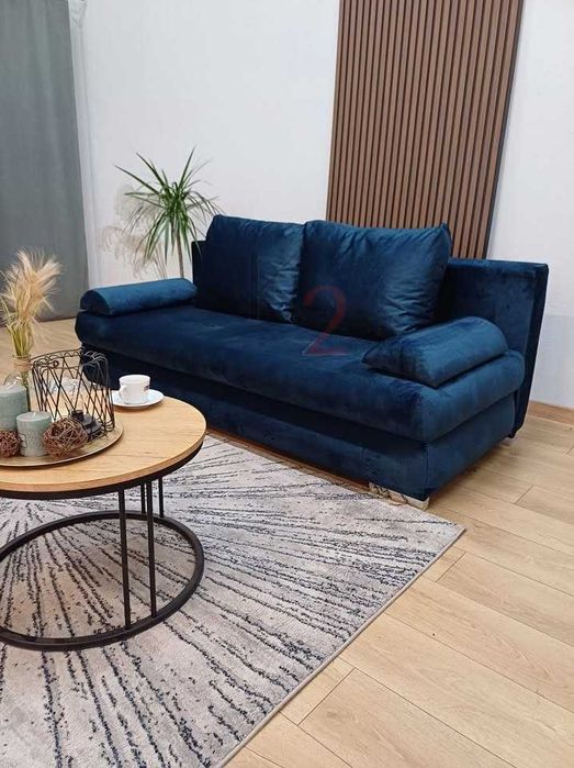 Sofa LAURA PROMOCJA Dostawa do 7dni Kanapa Bonell Łóżko+GRATIS