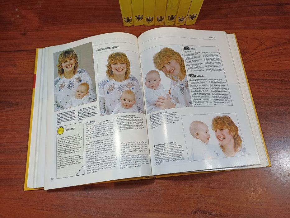 Coleção livro fotografia e vídeos