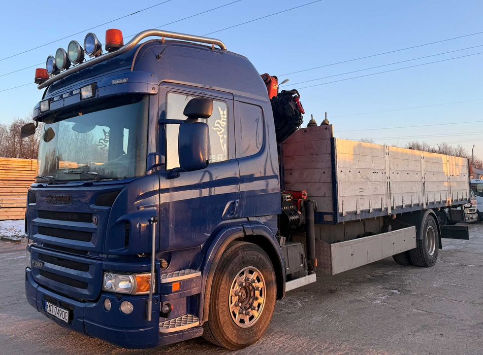 Scania P320 HDS 9m UDŹWIG 6T