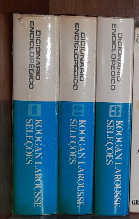 Dicionário Enciclopédico Koogan Larousse Seleções (3 volumes)