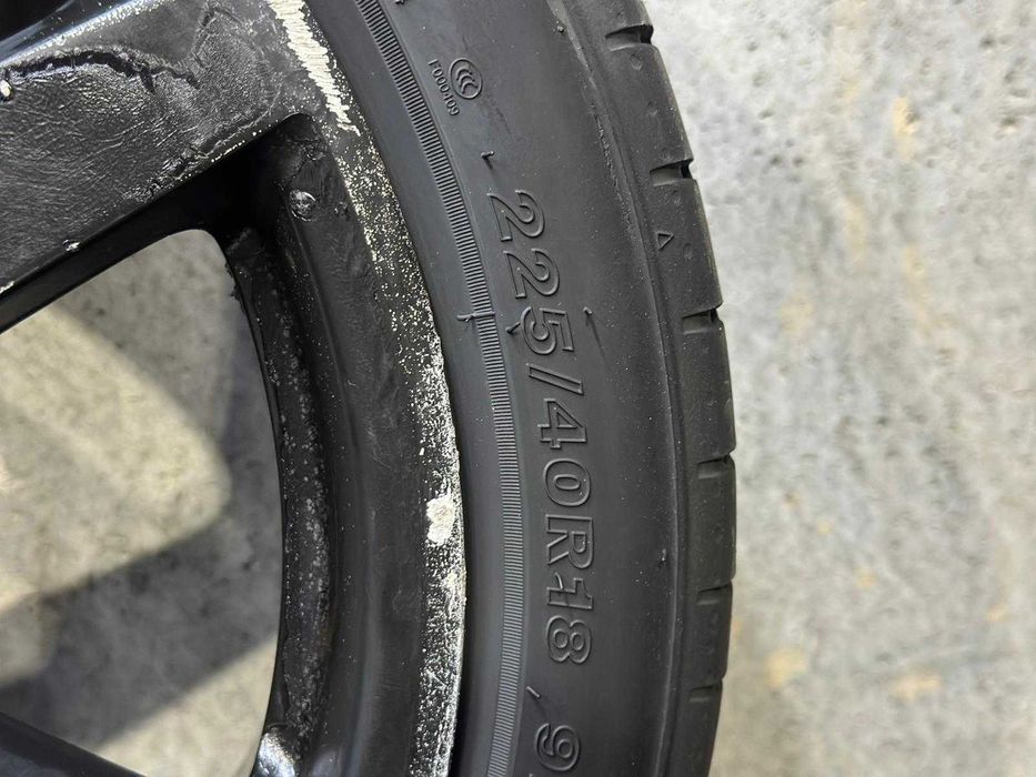 Jantes 18 com pneus Mercedes Benz (5x112) ET 50/54