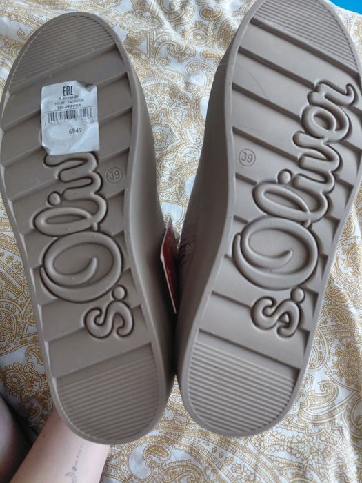 Sneakersy s.Oliver# r. 39 beż#