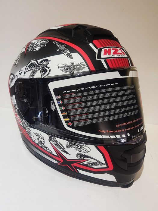 Capacete NZi integral mota scooter novo