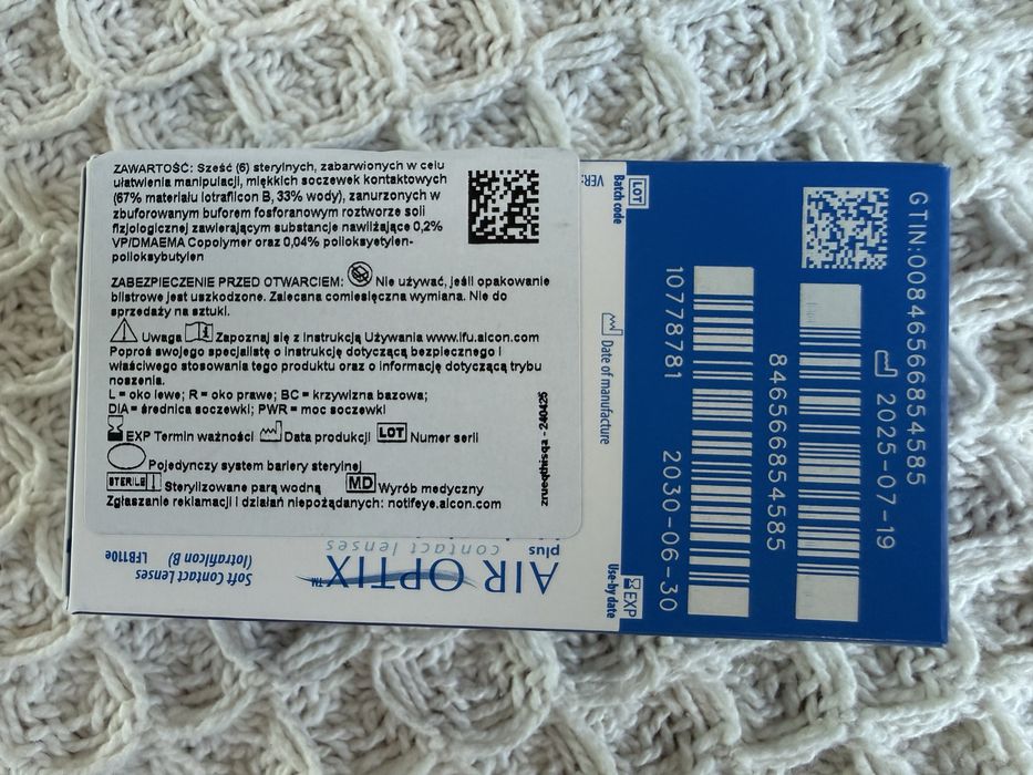 Air Optix HydraGlyde +6,5 (6 szt.)