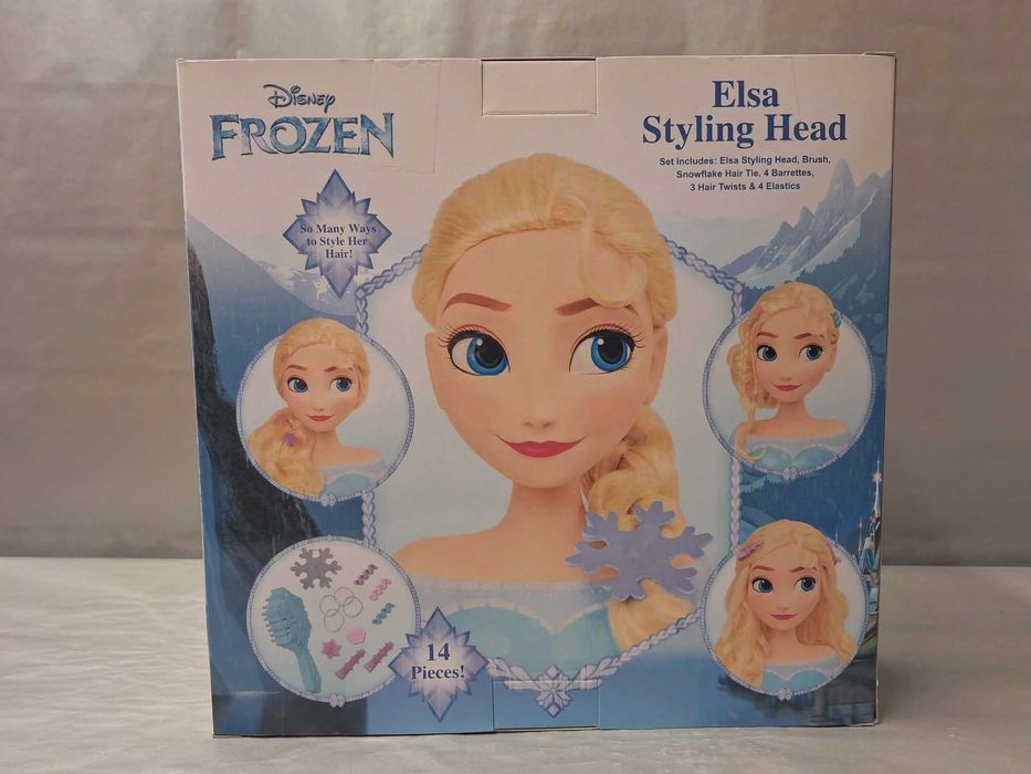 Lalka Elsa - Głowa do stylizacji - FROZEN - KRAINA LODU - Just Play