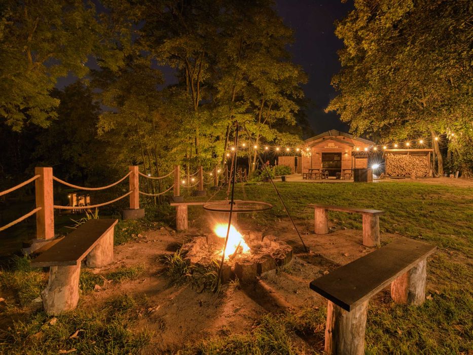 apartament,  sauna, prywatne jacuzzi, ognisko