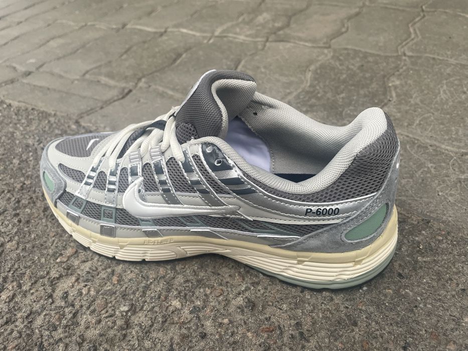 Nike P-6000 Flat Pewter Grey Light-Iron-Ore Metallic-Silver 41~45.