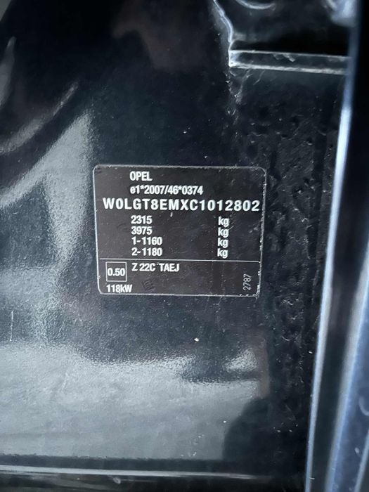 Części Opel Insignia insygnia 2012 z22c