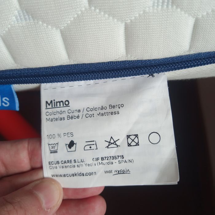 Colchão Ecus Kids Mimo berço