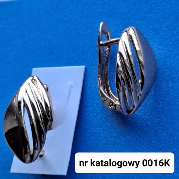 Kolczyki! Stal Chirurgiczna pokryta złotem 14 K!