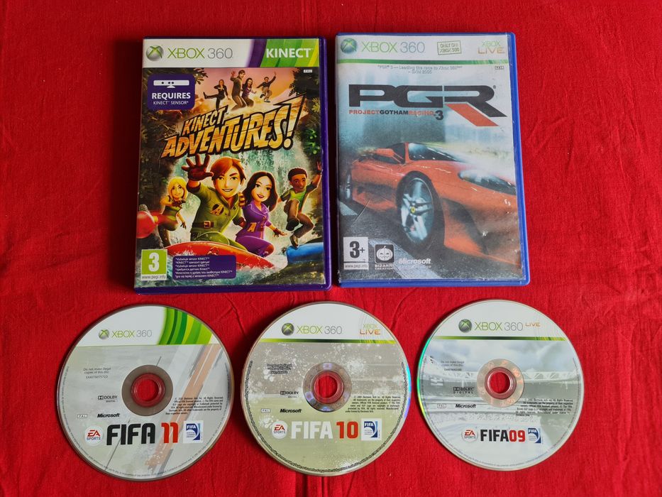 konsola Xbox 360S 250GB + kinect + pad i gry
