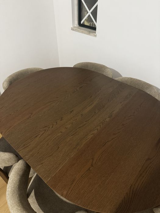 Mesa extensivel nova Marstrand Jysk- nogueira