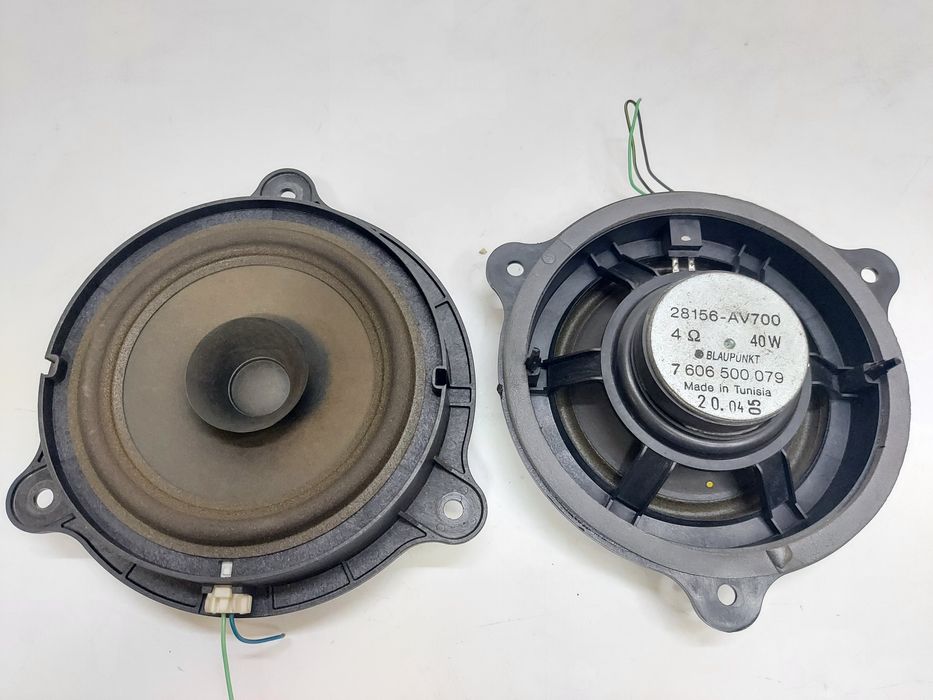 Динаміки Blaupunkt Micra/Primera/Almera/Note/Qashqai/Tiida/Leaf/Navara