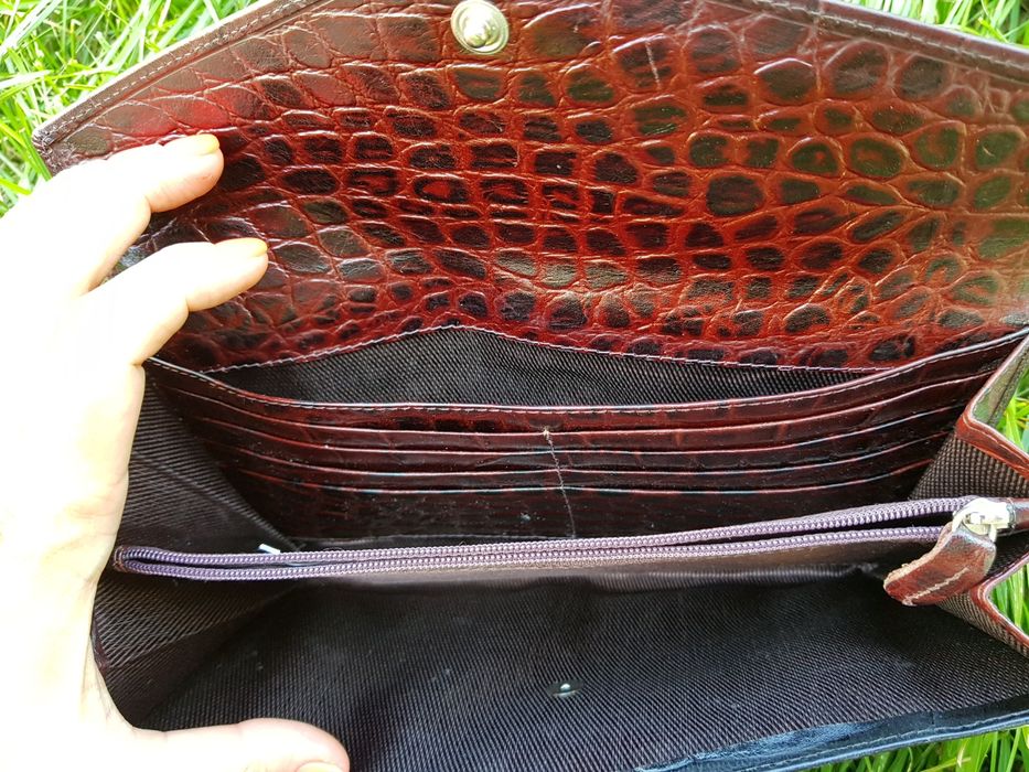 Кошелек кожаный ПОДАРОК!