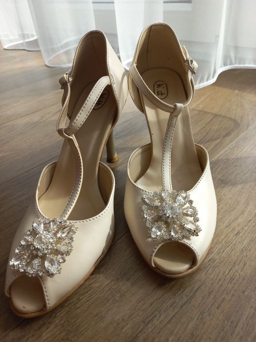 Buty ślubne WITT z cyrkonią