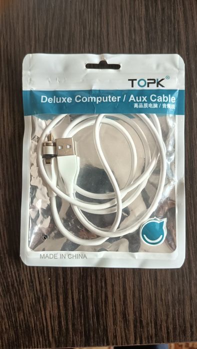 Кабель Topk Deluxe Computer/Aux Cable новый