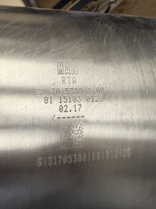 Dpf filtr MAN TGA TGX Gwarancja