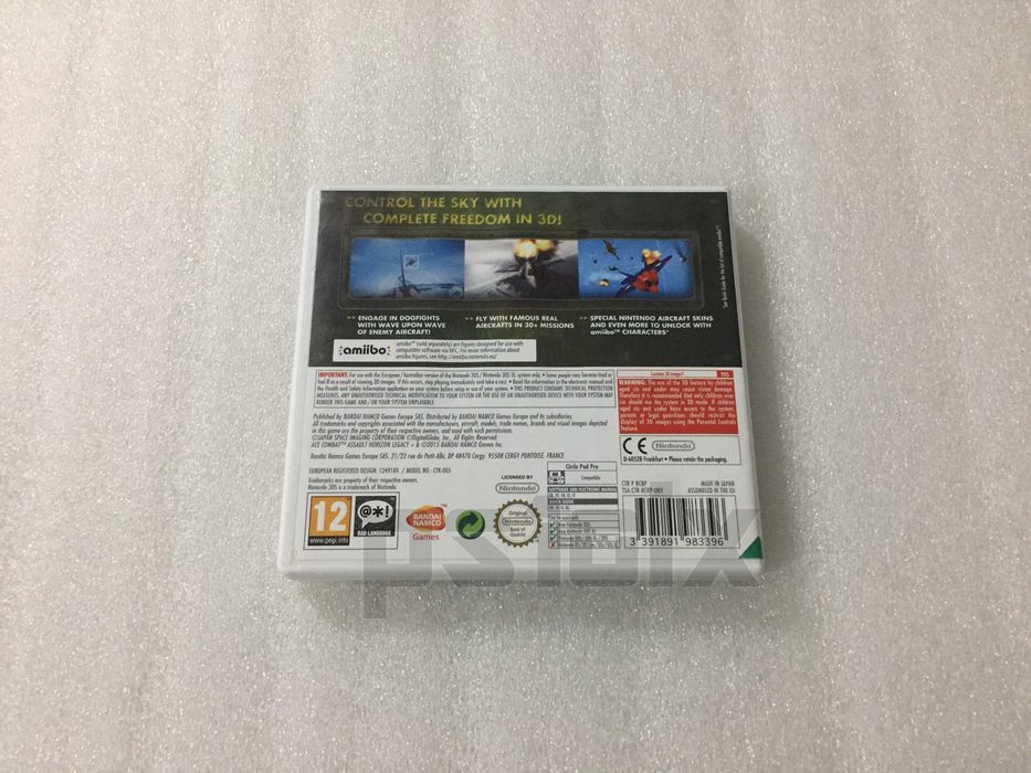 Ace Combat Assault Horizon Legacy + Nintendo 3DS