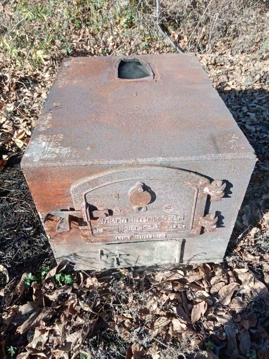 Буржуйка на дровах