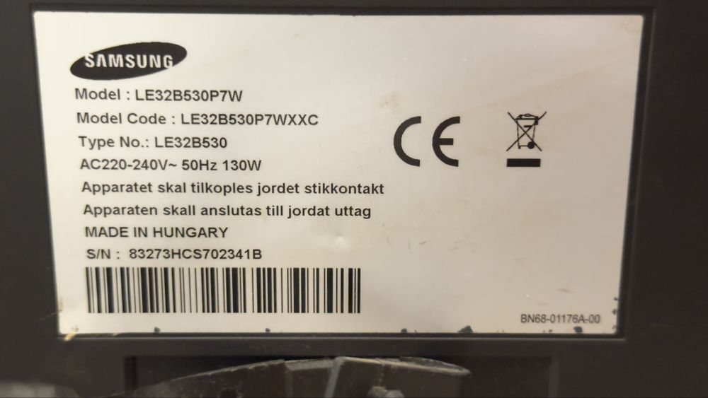 TV Samsung 32” Full HD sem comando – HDMI