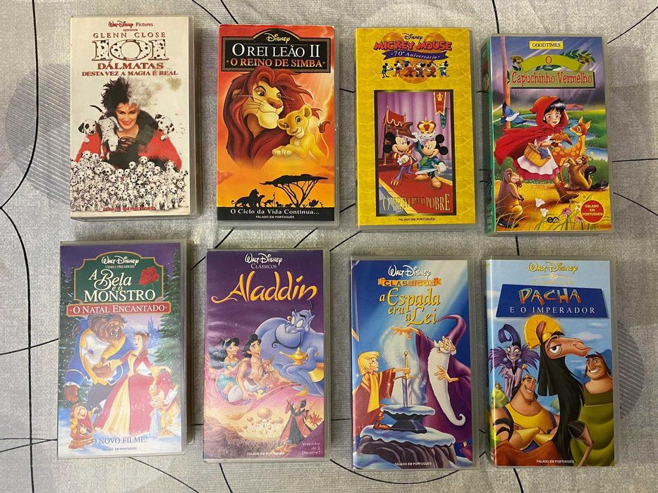 Cassetes de Filmes Originais