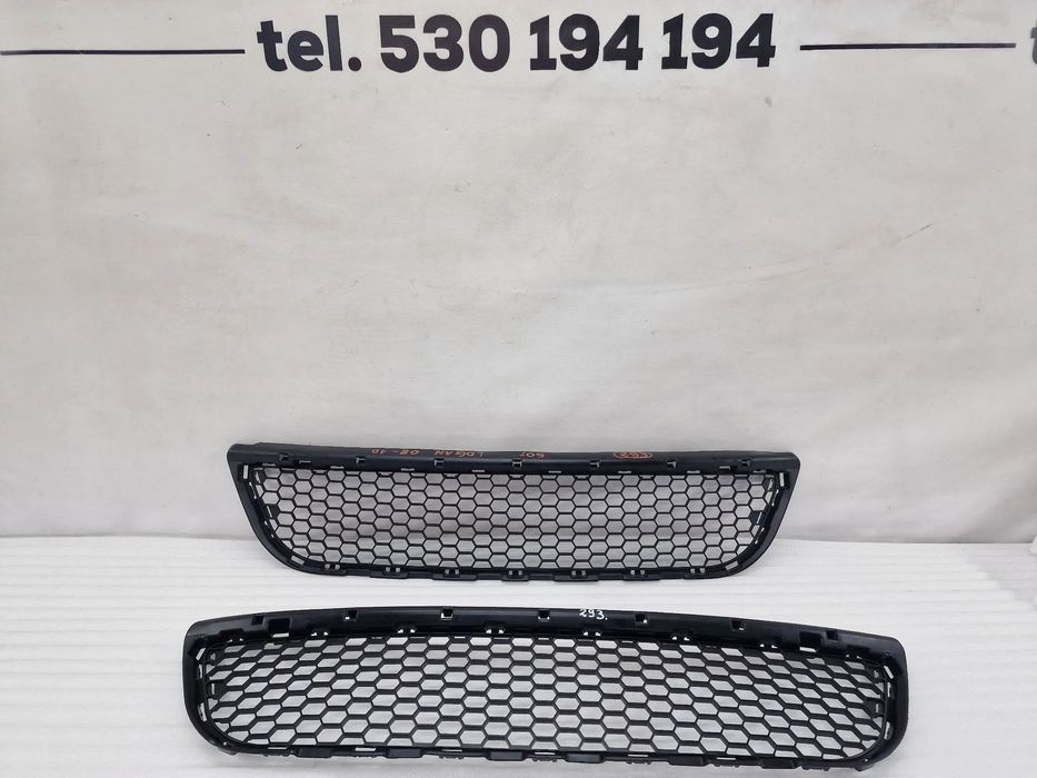DACIA LOGAN MKV 08-12 KRATKA ŚRODKOWA ZDERZAKA PRZEDNIEGO , NR 8200604721 , NR AUKCJI K293