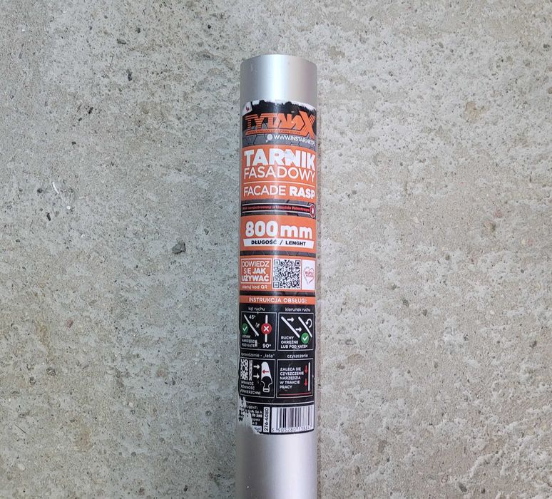 Tarnik do styropianu TYTANX 800mm aluminiowy elewacja fasada