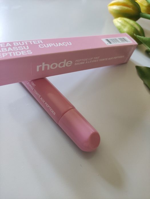 Rhode Ribbon błyszczyk pomadka do ust pink różowa tint lip gloss