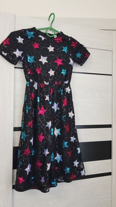 Красивый нарядный комбинезон модный комбез комбінезон ромпер в звездах