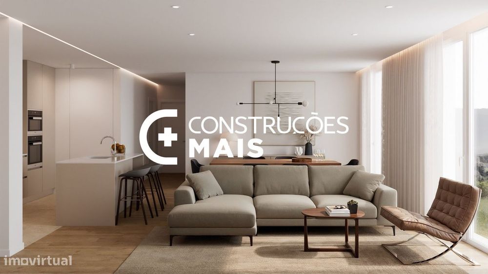 Apartamento T3 NOVO com terraço.