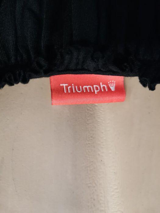Koszulka nocna damska Triumph rozm 38, czarna, cekiny