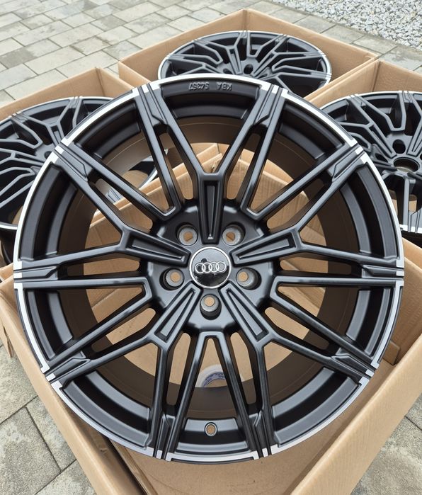 Felgi 19" 5x112 VW BMW Skoda Mercedes Audi Cupra MG Nowe Czarne | #B3