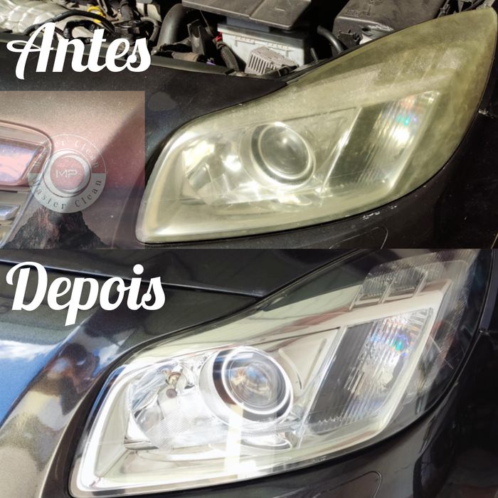 Polimento e vitrificação de faróis