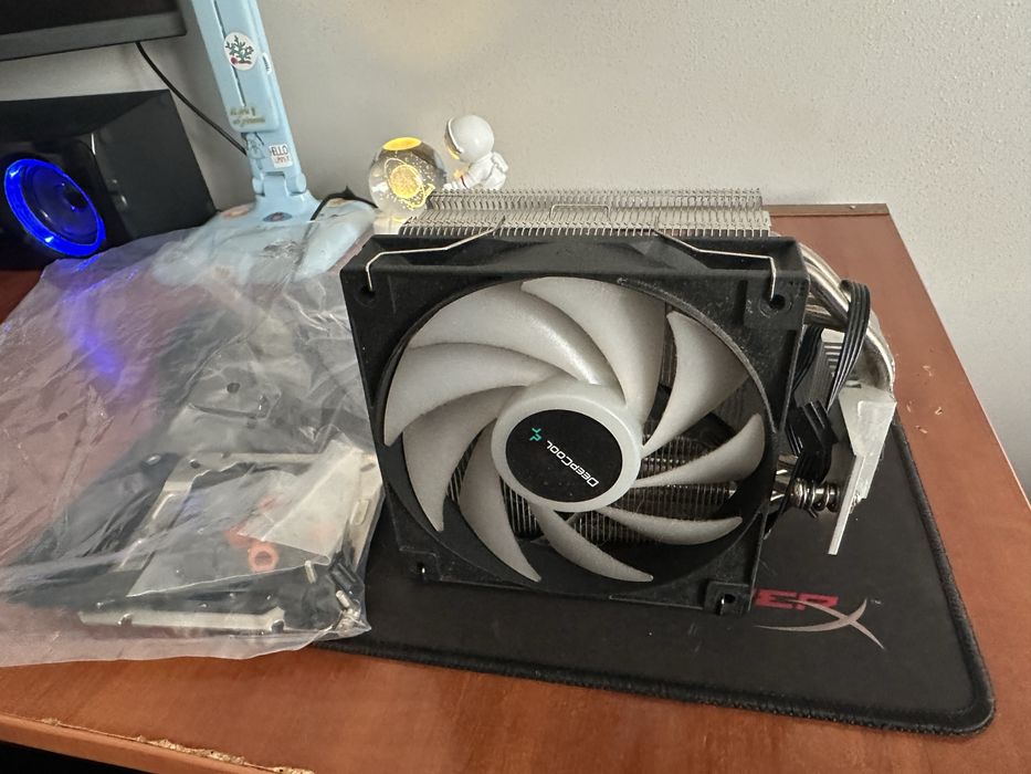 Корпус, куллер для процессора deepcool и вентиляторы