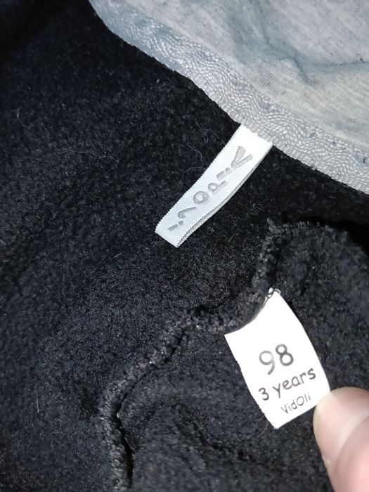 Теплий ромпер на флісі  Vidoli  98 см , чоловічок , комбінезон