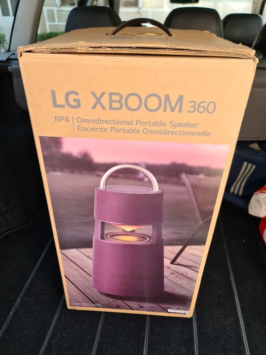 Coluna LG XBOOM 360 RP4, 120W,
Bluetooth, AUX, USB
Bluetooth, AUX, US