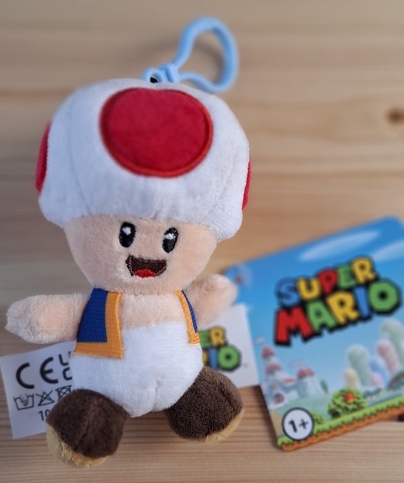 Super Mario pluszak breloczek